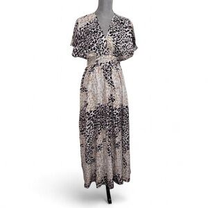 Lyaner leopard print maxi dress